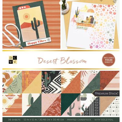 DCWV Desert Blossom Designpapiere - Paper Pad
